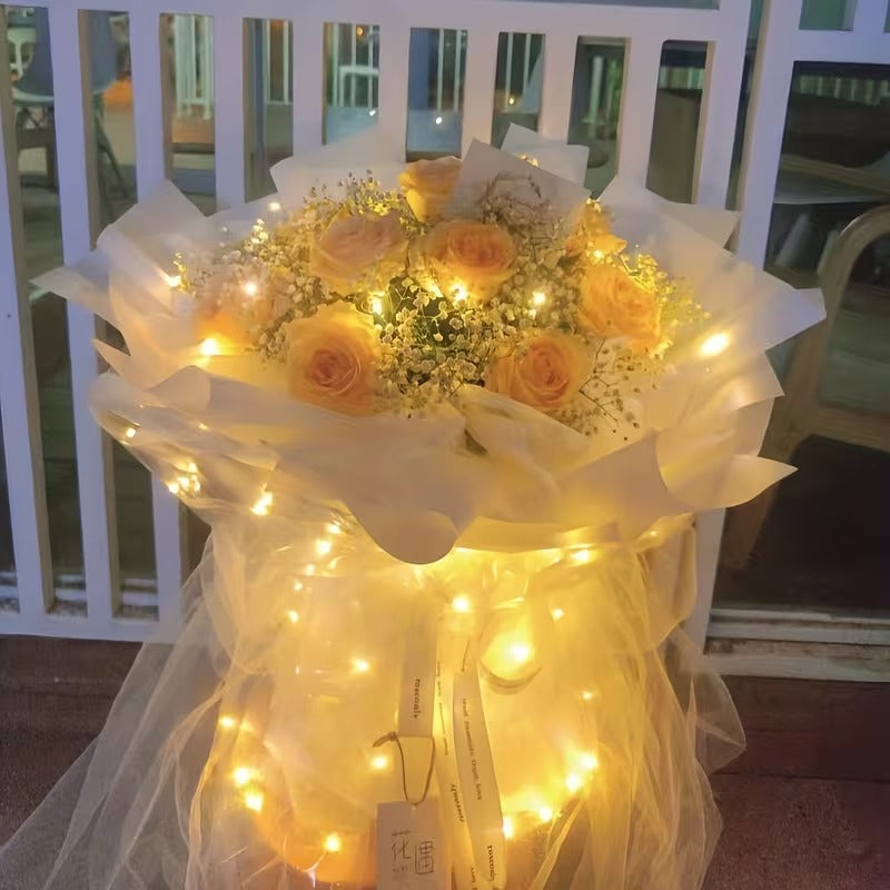 Set of 4 Battery-Operated Fairy Lights, 118.11 inch Long with 30 Leds, Perfect for Decorating Indoors for Occasions Like Weddings, Christmas, And Various Festivals Throughout The Year